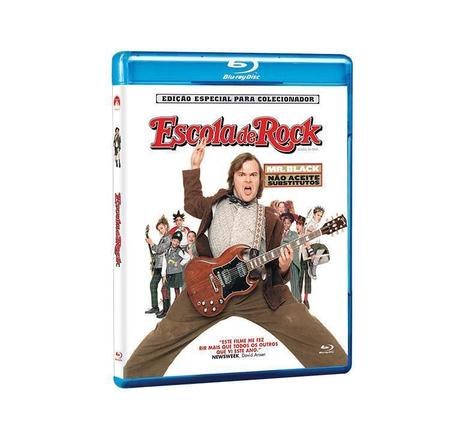 Blu-ray Escola De Rock - Jack Black Dublado Original + Luva