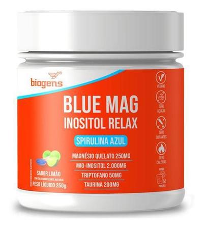 Imagem de Blue Mag Inositol 250G Biogens - Limão