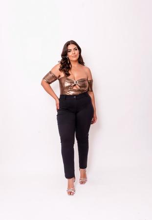 Imagem de Blusa Body Plus Size Ombro a Ombro