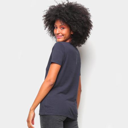 Imagem de Blusa Calvin Klein Slim Logo Gola V Feminina