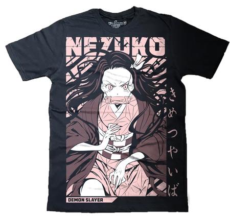 Camisa Camiseta Nezuko Oni Demon Slayer 2