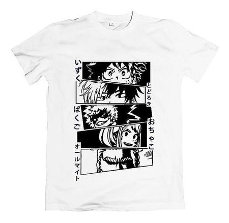 Camiseta Boku No Hero Academia Anime Manga Serie Nerd Filme