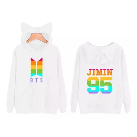 Casaco bts branco 2025