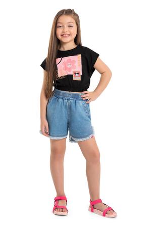 Imagem de Blusa Cropped Estampada Gloss