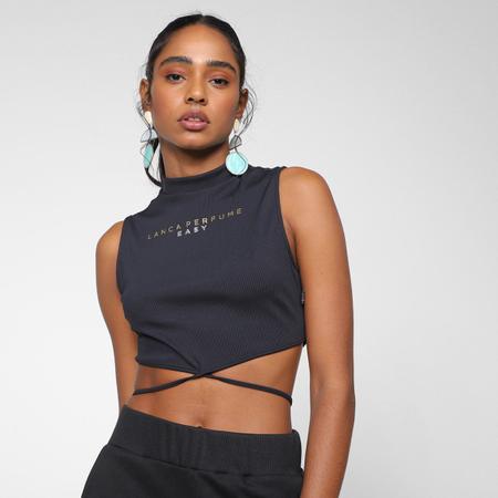 Imagem de Blusa Cropped Lança Perfume Easy Amarração Feminina