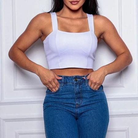 Cropped roupa sales