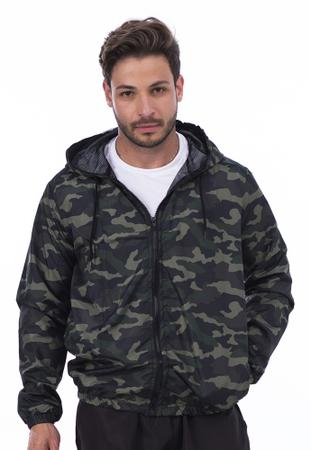 Corta vento camuflada sales