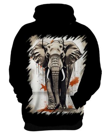 Blusa de Frio Elefante Memória Animais Zoo 1 - Kasubeck Store Imagem de Blusa de Frio Elefante Memória Animais Zoo 1