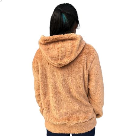 Imagem de Blusa De Frio Feminina Pelinho Casaco Felpudo Insta Top Luxo