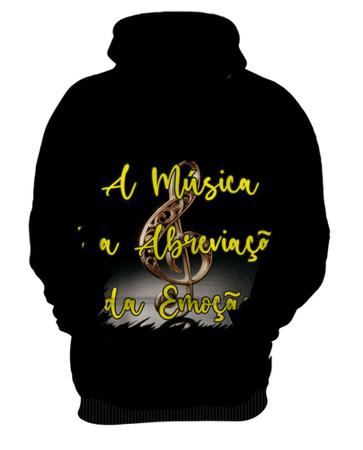 Blusa de Frio Frases vida sem Música Reflexões 4 - Kasubeck Store Imagem de Blusa de Frio Frases vida sem Música Reflexões 4