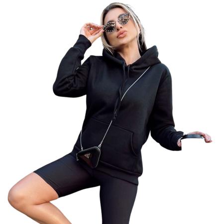 Blusa de store frio peluciada