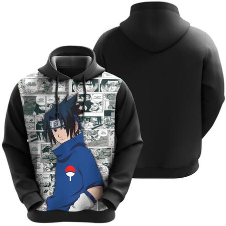 Blusa Moletom Casaco Obito Uchiha Anime Naruto Jogo Game 06 em Promoção na  Americanas