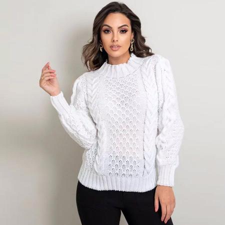 Blusa de frio store gola alta feminina
