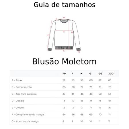 Blusa de Moletom Careca Feminino Básico Liso sem Capuz - Loja Mirante Imagem de Blusa de Moletom Careca Feminino Básico Liso sem Capuz