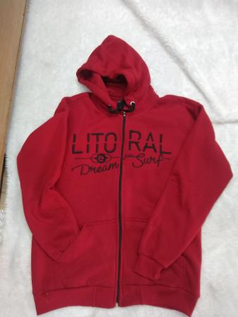 Blusa de Moletom Litoral surf Outros Moda e Acess rios