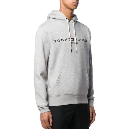 Moletom Tommy Hilfiger Masculino Fleece Hoody Logo Preto