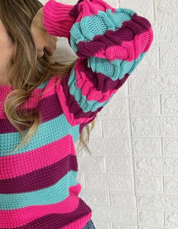 Imagem de Blusa de tricot colors