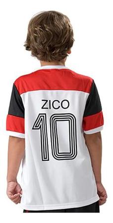 Imagem de Blusa Do Flamengo Infantil Retrô Zico Oficial Braziline
