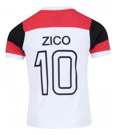 Imagem de Blusa Do Flamengo Infantil Retrô Zico Oficial Braziline