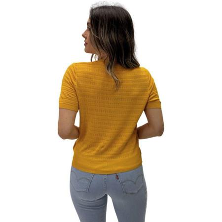 Imagem de Blusa Facinelli Tricot Manga Curta Feminina