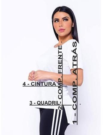 Blusa feminina academia tapa bumbum poliamida dry fit - GOOD LIFE - Camisa  e Camiseta Esportiva - Magazine Luiza