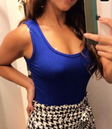 Blusa feminina canelada nadadora moda influencer - Filo Modas Imagem de Blusa feminina canelada nadadora moda influencer