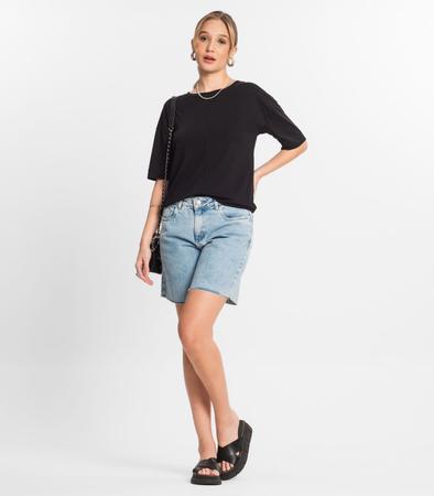 Imagem de Blusa Feminina Lisa Select Preto