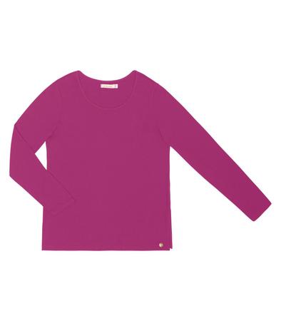 Imagem de Blusa Feminina Manga Longa Basic Endless Rosa