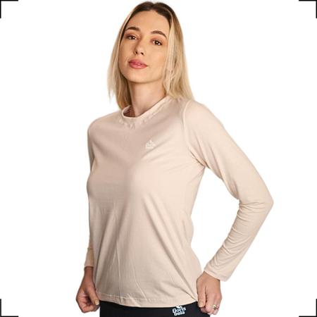 Blusa Gola Redonda Marinho Feminina - Compre agora