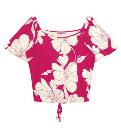 Blusa Feminina Plus Size Florida Secret Glam Rosa Blusa Plus
