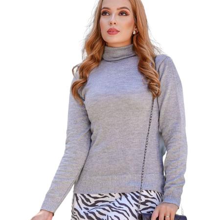 Blusa de frio store gola alta feminina