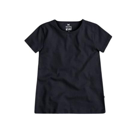 Imagem de Blusa Hering Kids Básica Infantil Menina Gola Redonda Preto