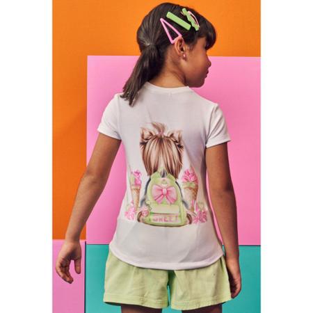 Imagem de Blusa Infantil Kukiê em Malha Power Estampada