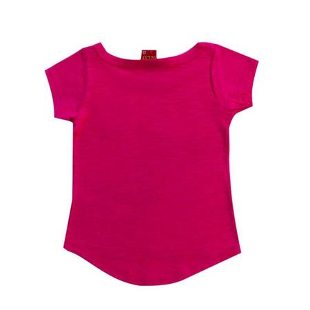 Imagem de blusa infantil menina flamê pink kyly