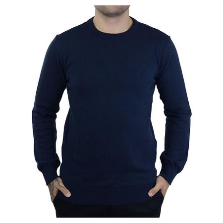 Imagem de Blusa Masculina Highstil Sueter Tricot Marinho - 010256