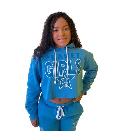 Blusa de cheap moletom planet girl