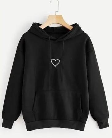 Blusa Moletom Feminino Canguru Cora o Tumblr Fofo wribeiro