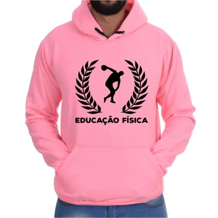 Imagem de Blusa Moletom Flanelado Canguru Unissex Faculdade Educação Física