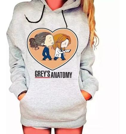 Imagem de Blusa Moletom Greys Anatomy Alta Qualidade