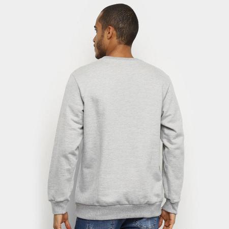 blusa moletom manga longa masculina