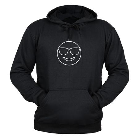 Blusa Moletom Masculina Estampa Emoji Tumblr Surpass Moletom e