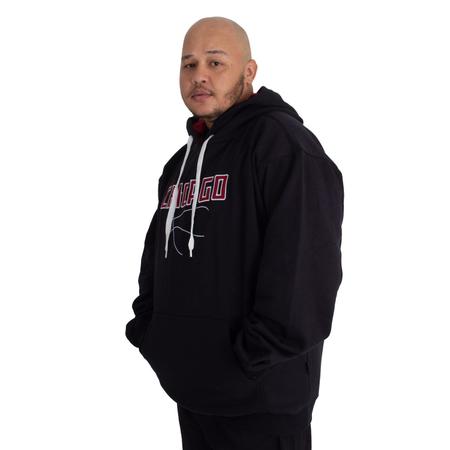 Blusa Moletom Masculina Plus Size M10 Dunk Chicago Moletom e