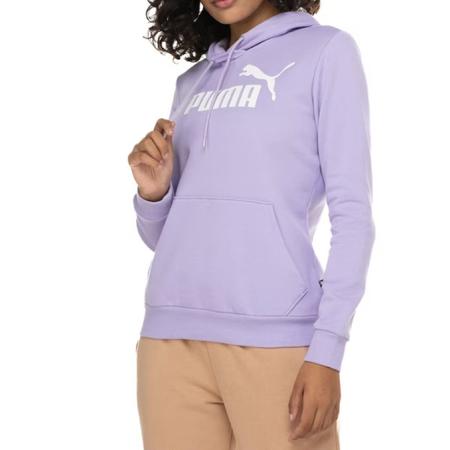 Imagem de Blusa moletom puma ess+ metallic logo hoodie t feminino