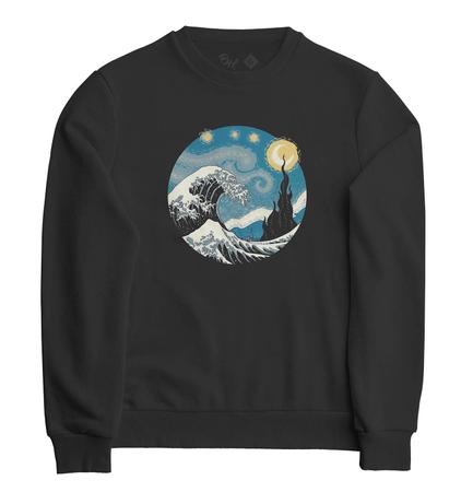 Moletom noite cheap estrelada