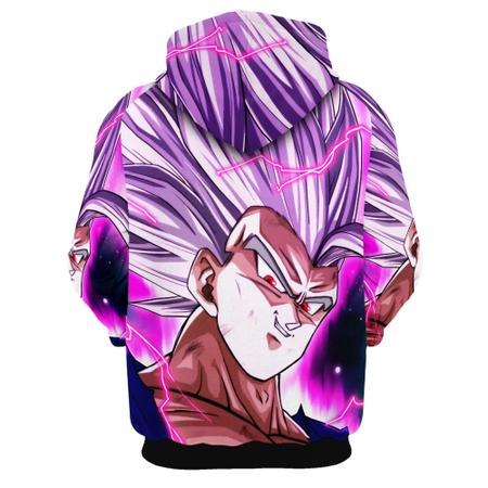 Moleton Dragon Ball Heroes Gohan Beast Mode Filme Sayajin Estampa Full  Frente - Fábrica - Moletom / Blusão Feminino - Magazine Luiza