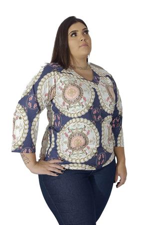 Blusa Moreana Manga 7/8 Imagem de Blusa Moreana Manga 7/8