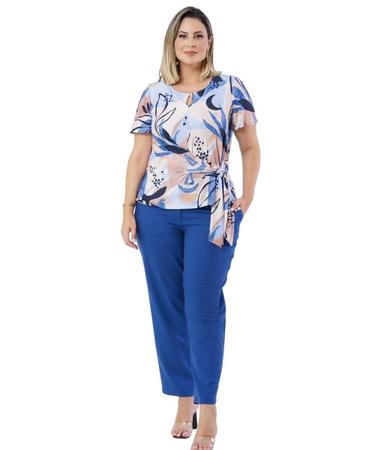 Blusa Plus Size Com Faixa Na Cintura Allmaria - New Umbi - Outros Moda e  Acessórios - Magazine Luiza