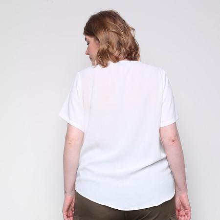 Imagem de Blusa Plus Size Eagle Rock Amarração Frontal Feminina