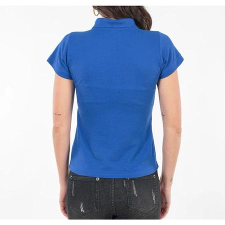 Imagem de Blusa polo básica algodão moda fashion feminina