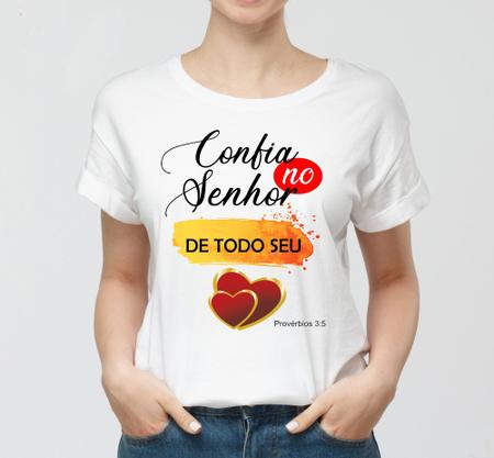 Blusa T-shirt Camiseta Feminina Estampada, estampas evangélica - Innovari -  Camiseta Feminina - Magazine Luiza